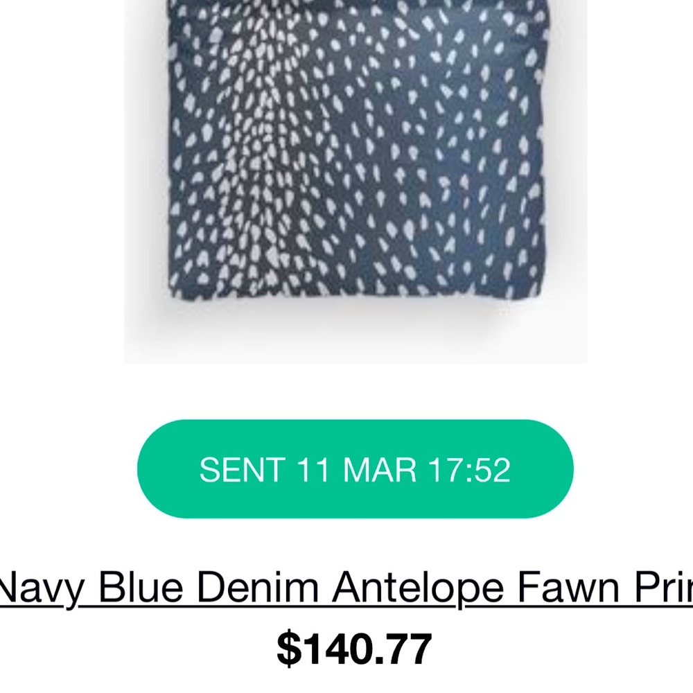 NEW King Antelope Print Duvet & 3 Pillow Cases